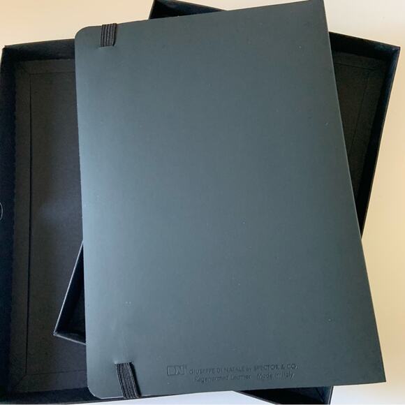 Klipsch Premium Audio Leather Black Journal Notebook Rare Collectors Merch - Picture 2 of 11